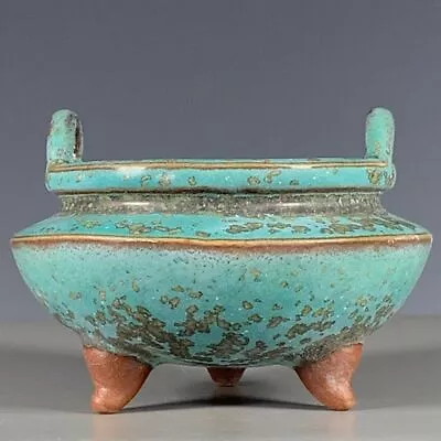 £58.80 • Buy Song Dynasty Porcelain Jun Porcelain Kiln Turned Three-legged Incense Burner