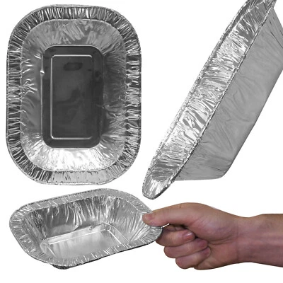 £5.89 • Buy Essential Re-Usable Aluminium Foil Baking Pie Pudding Cake Dishes Cases