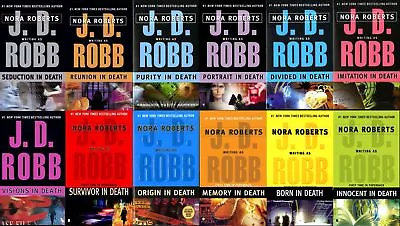 JD Robb In Death Series Collection Set Books 13-24 Paperback Nora Roberts New • $93.99