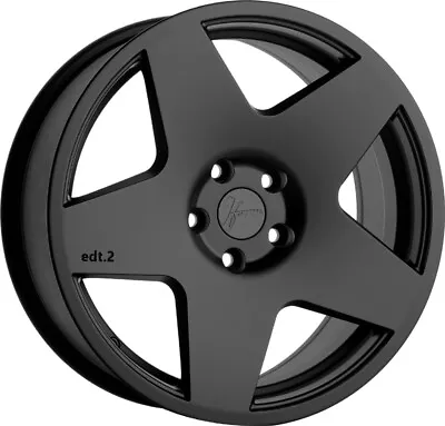 Alloy Wheels 18  1Form Edition 2 Black Matt For VW Transporter T5 03-15 • $1059.87