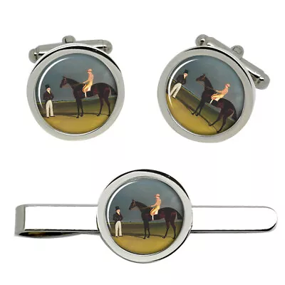 Racehorse Birmingham By Herring Cufflinks And Tie Clip Set • £23.99