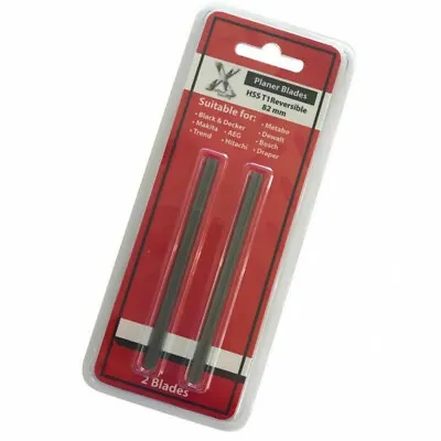 82mm HSS Planer Blades For Makita 18V Cordless LXT 1 Pair Made By Xcalibur • £7.15