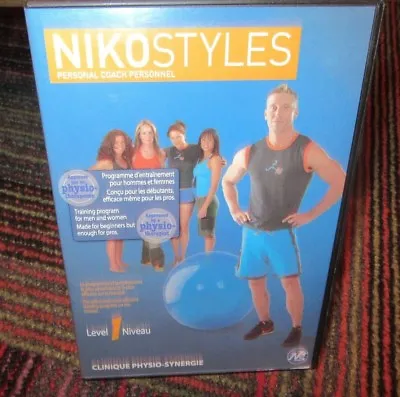 Niko Styles: My Personal Coach Level 1 Dvd Program W/ 26 Exercises. French Lang • $10.99