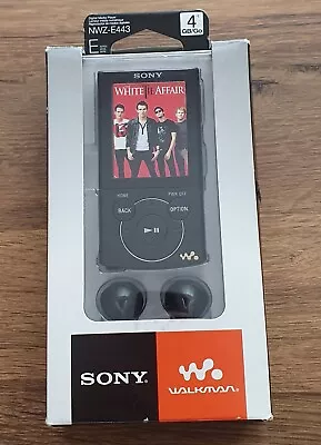 Sony Walkman NWZ-E443 Black ( 4 GB ) Digital Media Player • £80