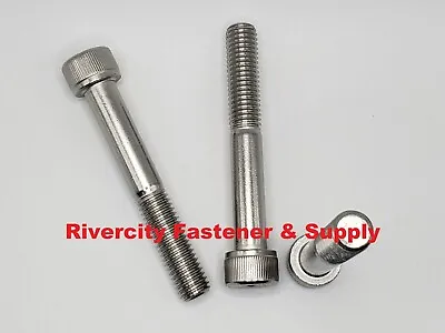 (2) M10-1.5x70 Socket Allen Head Cap Screws Bolts Stainless M10x1.5x70 M10x70  • $9.88