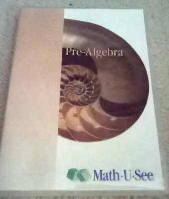 Math U See DVD Pre-Algebra • $22.99
