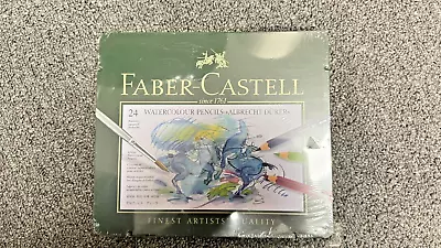 Faber-Castel Albrecht Durer Artist Watercolor Pencils In A Metal Tin 24 Pcs • $59.75