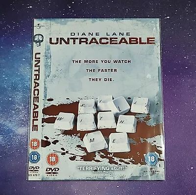 Untraceable DVD Diane Lane - DISC AND SLEEVE ONLY NO CASE  • £1.60