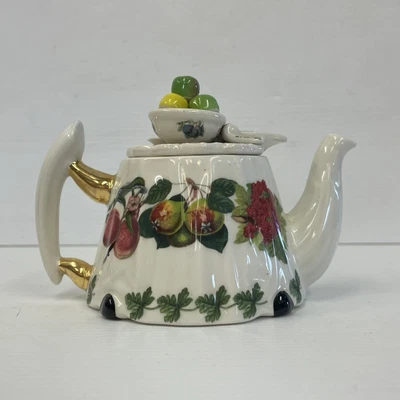 £9.99 • Buy Portmeirion Paul Cardew Pomona Mini 3  Teapot & Lid (D3)