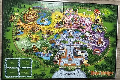 Disney Magic Kingdom Theme Park Board Game REPLACEMENT BOARD ONLY • $9.99