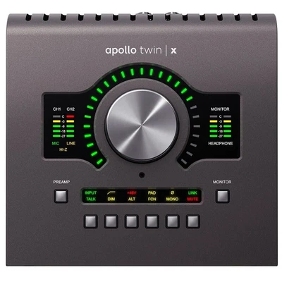 $2799 • Buy Universal Audio Apollo Twin X Quad Audio Interface (Heritage Edition) **NEW**
