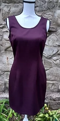 My Michelle Womens Size 9/10 Purple Sleeveless Sheath Dress • $21.95