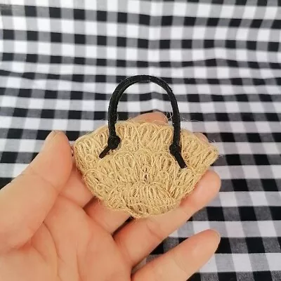 1/6 Scale DollHouse Miniature Handmade Woven Vintage Bag Accessory Soldier • $8.89