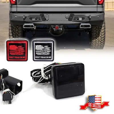 Smoke Red LED Brake Light Tail Trailer Hitch Backup Lamp Fit 2  Towing & Hauling • $24.99