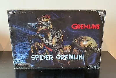Spider Gremlin Figure - NECA Reel Toys - Unused Figure - Damaged Box. • $150
