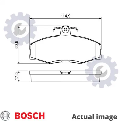 £41.59 • Buy New Disc Brake Pads Set For Ford Skoda Sierra Hatchback Gbc Lcs Lct Bosch