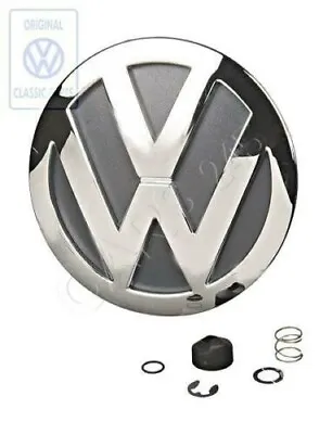 ⭐⭐98-05 Beetle OEM Trunk Emblem Chrome/Dolomite Grey 1C0853630CWV9⭐⭐ • $124.99