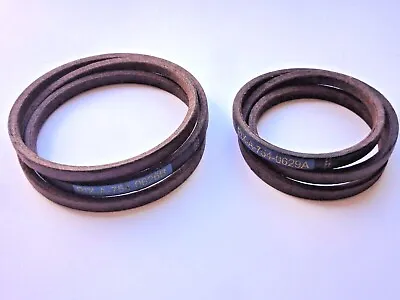 Mtd  Lawnflite 908  754-0626 & 754-0629 Pair Pix Drive Belts 13bp509n611 • £39.99