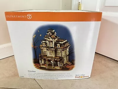 Department 56 Halloween Grimsly Manor Snow Village Lights & Sounds Work 56-55004 • $119.99