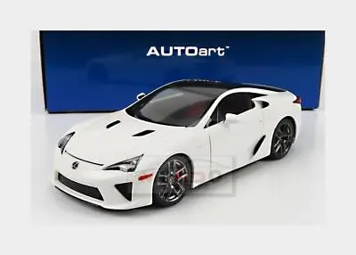 1:18 AUTOART Lexus Lfa Coupe 2012 Whitest White Carbon AA78851 Model • £267.17