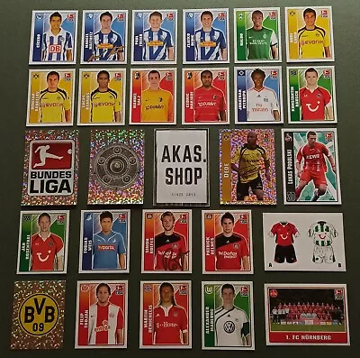Football Bundesliga 2009/2010 Sticker Topps Autograph Edition Selection 228 - 405 • $1.06