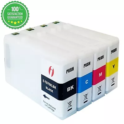 T676XL 676 XL Ink Cartridge For Epson WorkForce WP-4010 WP-4090 WP-4520 WP-4530 • $9.99