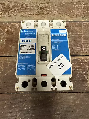 Cutler-Hammer FDB3010 Series C Circuit Breaker 10 Amp 3 Pole 600 Volt • $40