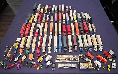 Vintage Majorette Road Champs Semi Tractor Trailer Truck Micro Cars Collection + • $199.99