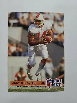 Vinny Testaverde 1992 Pro Set Football Card # 339 E6006 • $1.99
