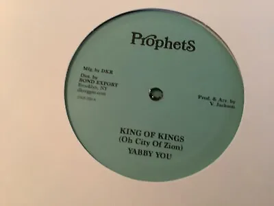 Yabby You  King Of Kings  Oh City Of Zion  12” Prophets • $21.14