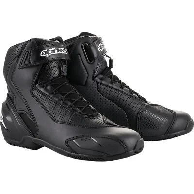 Alpinestars SP-1 V2 Vented CE Certified Street Riding Boots/Shoes (Black/Black) • $133.98