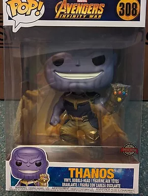 Funko POP #308 Thanos - 10 Inch - Marvel - Avengers Infinity War  • £16