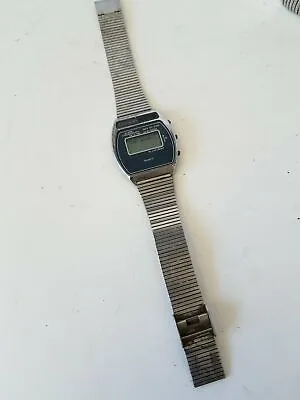 Vintage Cronoalarm Chronoraph Alarm LCD Quartz Watch • $18.99