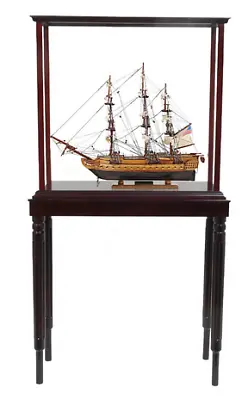 U.S.S. Constitution Small-Scaled Model With Display Case • $1214.40