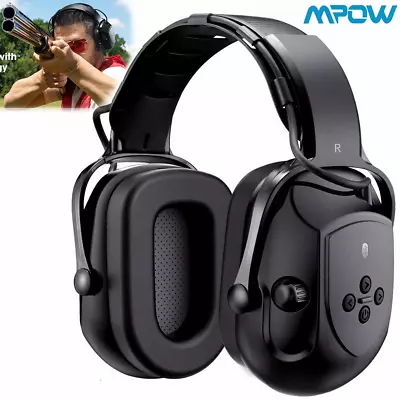 2024 MPOW Bluetooth Headphones Ear Defender Noise Cancelling Ear Muffs Safety • £32.99