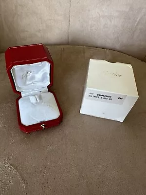 Genuine Vintage Cartier Ring Box Jewellery • $87.47