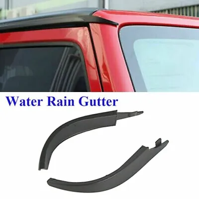 Upgrade Your For Jeep Wrangler JK 2007 2017 With Long Lasting Rain Gutters • $24.74