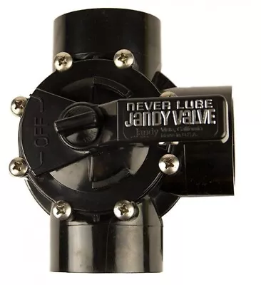 Jandy NeverLube Diverter Positive Seal 3-Port Swimming Pool Valve-Various Sizes • $59.99