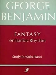 $20.12 • Buy Fantasy On Iambic Rhythm (piano) Piano Music  Benjamin, George