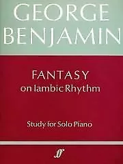 Fantasy On Iambic Rhythm (piano) Piano Music  Benjamin George • $23.61