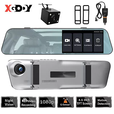 Dash Cam Front Rear Loop Recording Reversing Camera 1080P • $36