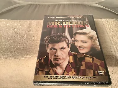 Mr. Deeds Goes To Town DVD Starring Gary Cooper & Jean Arthur  • $9.95