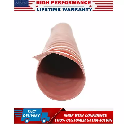 Silicone Air Ducting Silicone Heater Flexible Pipe 1'' 2'' 2.5'' 3'' I.D X 4M • $94.95