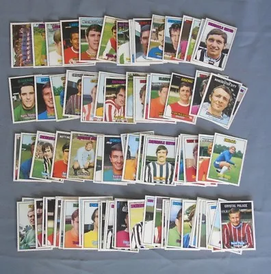 A&BC Gum Part Set Of 84/ 85 Footballers 2nd Series (Orange Backs) 1970 - Mint • £84