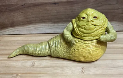 Vintage Kenner Star Wars ROTJ Jabba The Hut Action Figure 1983 Working Swivel 9  • $31.99