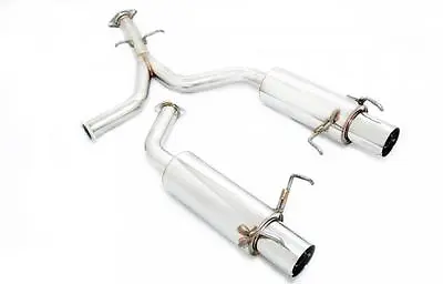 Megan Racing Axle Back Exhaust W/ Dual 4  Ss Tips For 06-13 Lexus Is250 / Is350 • $428.81