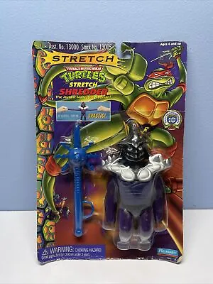 Vintage Stretch Shredder TMNT Teenage Mutant Ninja Turtles Rare New On Card • $299.99