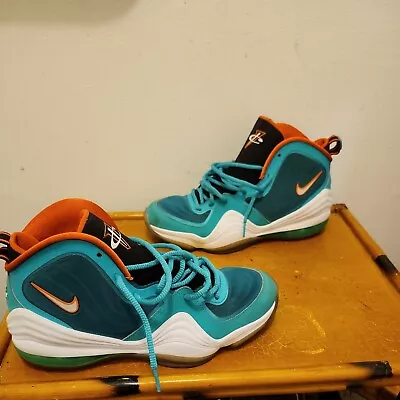 Size 8.5 - Nike Air Penny 5 Miami Dolphins • $85