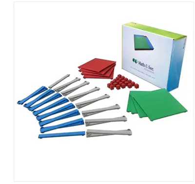 Math U See Manipulatives Algebra Decimal Insert Kit • $10