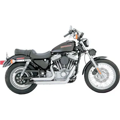 Vance & Hines Shortshots Exhaust Chrome Harley Sportster 883 1200 1200c 99-03 • $549.99